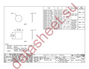 ASPR-16-125 datasheet  